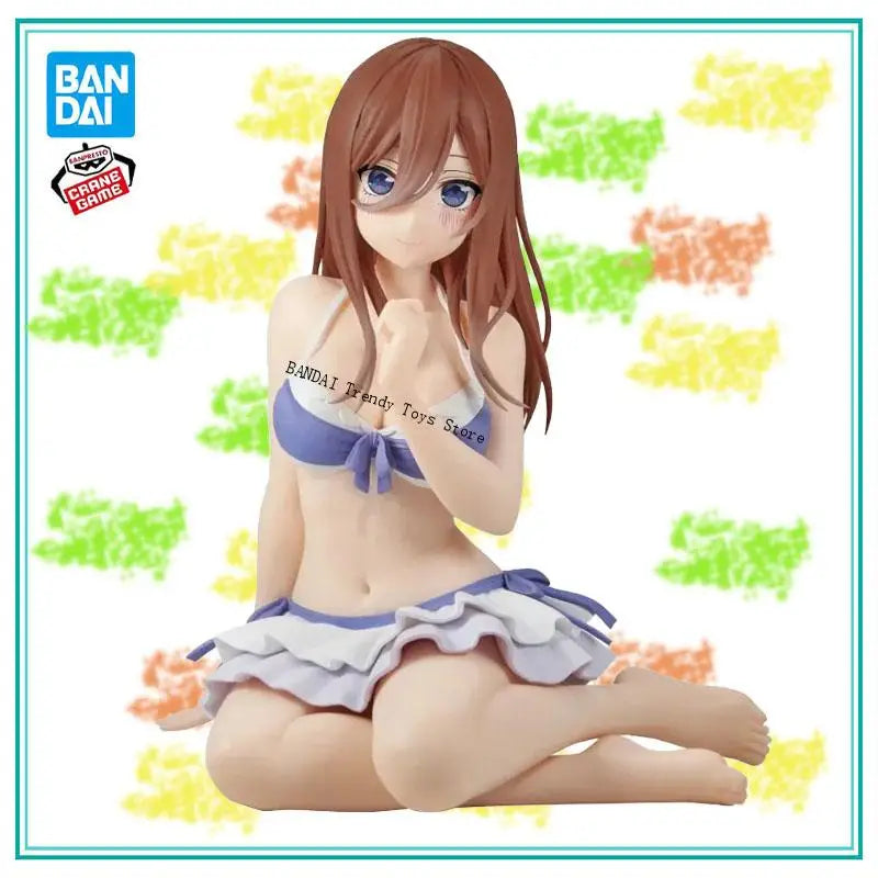 Bandai Banpresto Celestial vivi Nakano Miku (The Quintessential Quintuplets) 120 mm Anime Action Figure Collectible Model Toys