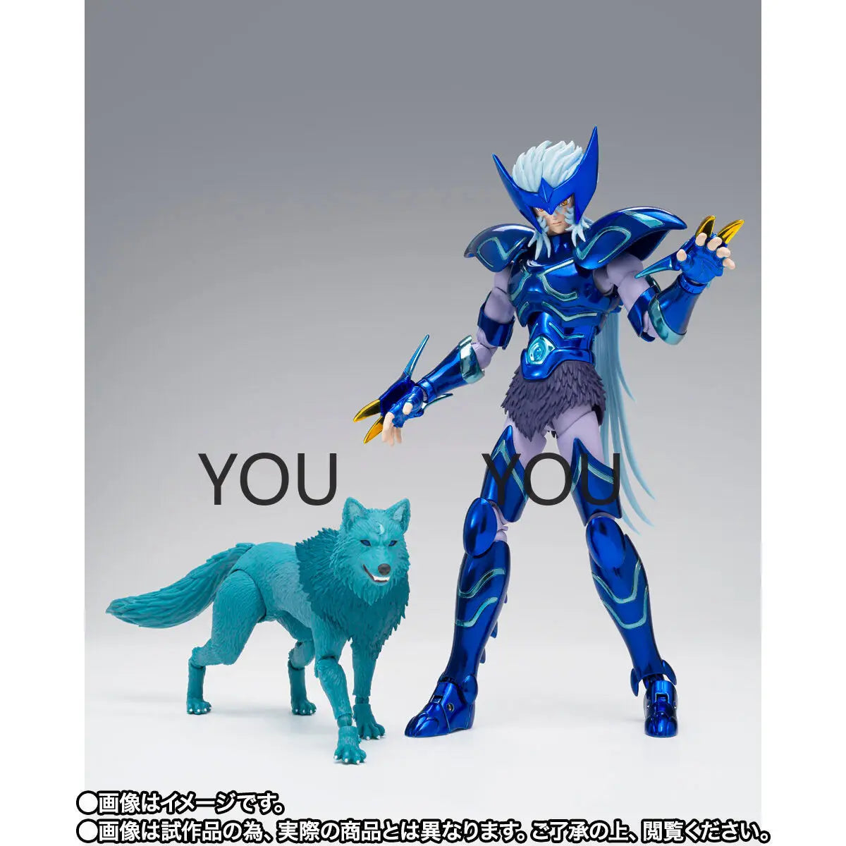 BANDAI SAINE SEIYA Myth Cloth EX Alioth Fenrir PVC 17CM Anime Action Figures