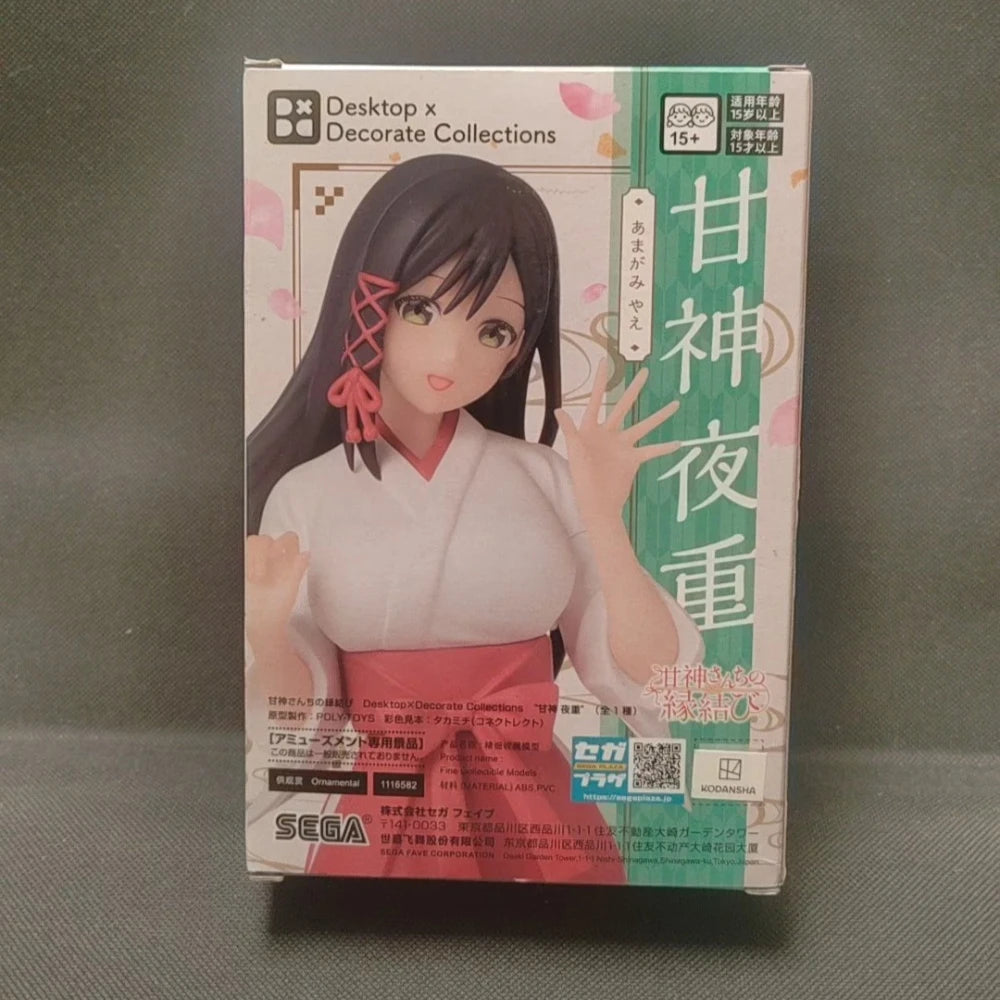 In Stock SEGA Original Genuine Desktop×Decorate Collections Amagami-san Chi No Enmusubi Amagami Yae 16cm Anime Model Toy Figures