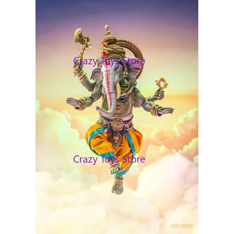 Spot goods Original Four Horsemen Limited Ganesha Elephant Ganesha Animation Action Collectible Character Model Toy Gift.