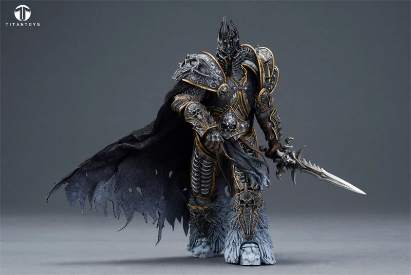 【Vorbestellung】TITAN Toys Arthas Prinz Dead King Frost Knight TT001 1/12 Actionfigur