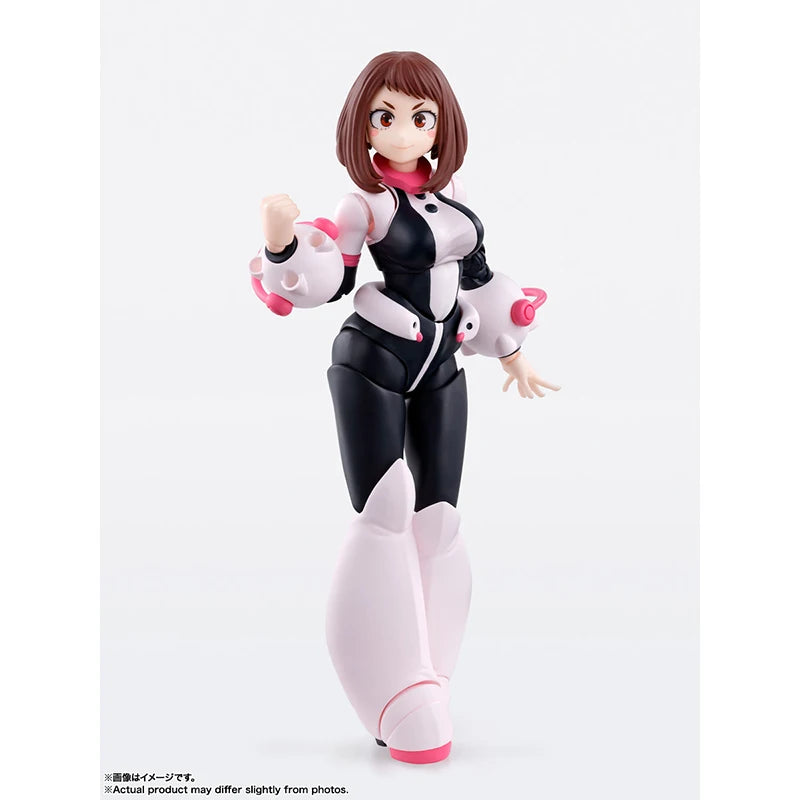 In Stock 100% Origina Bandai S.H.Figuarts Shf Ochaco Uraraka My Hero Academia  Anime Action Collection Figures Model Toys