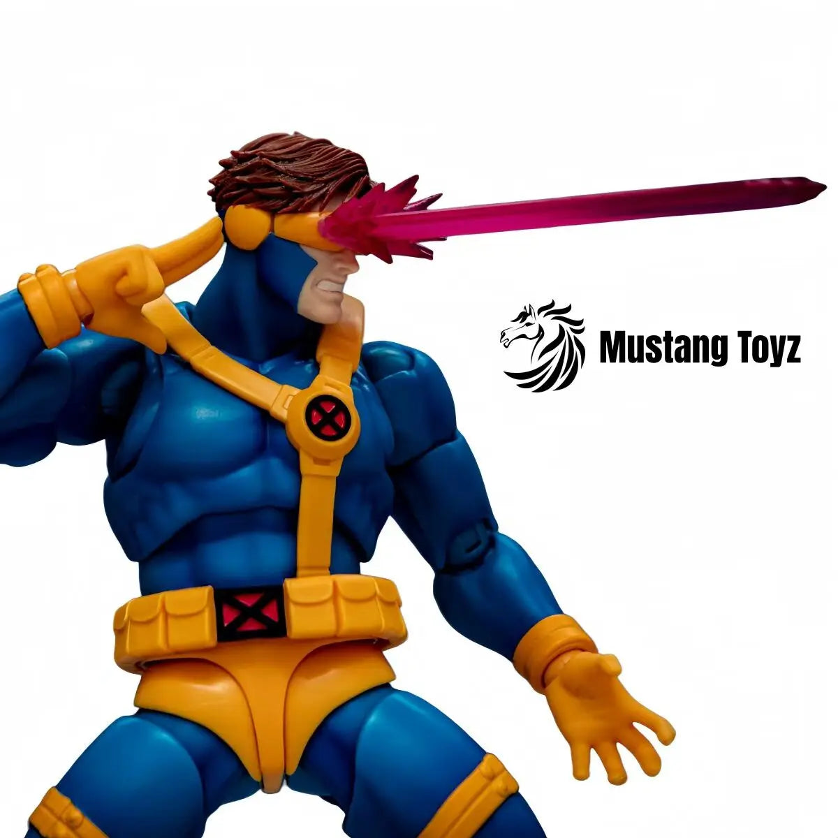 Mustang Toyz Figure 1/12 Cyclops Scott Summers X-Men Figures Figurine Pvc Colletion Statue Desk Decoration Model Doll Toys Gifts