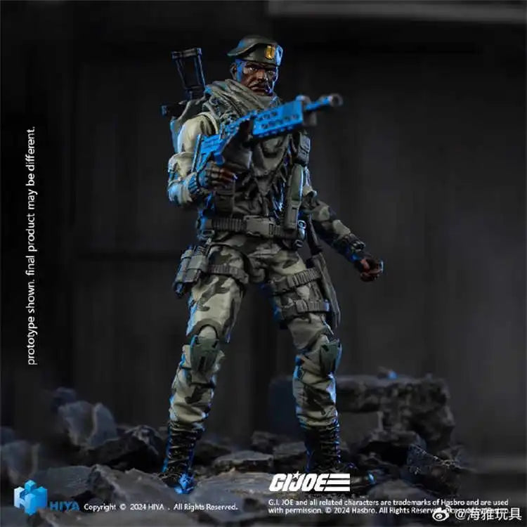 1/18 HIYA Action Figure Exquisite Mini Series G.I.Joe Stalker Anime Collection Model Toy