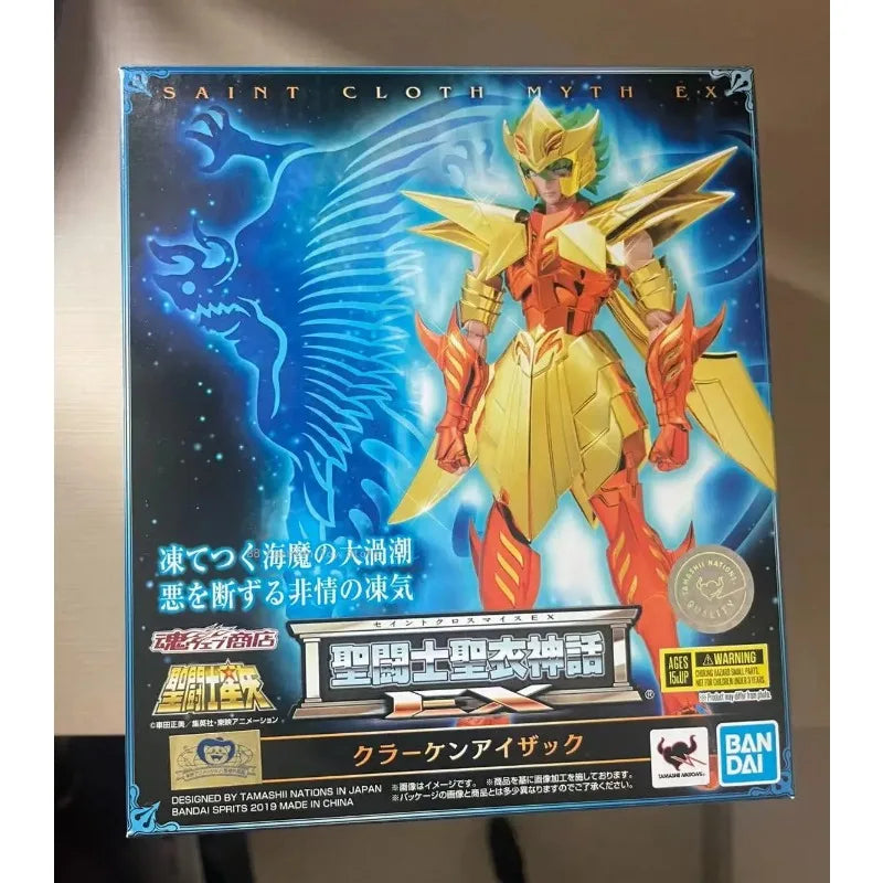100% Original BANDAI Saint Seiya Cloth Myth EX Kraken Isaac 2.0 18cm Anime Action Figure Toy Collection Gift Model in Stock