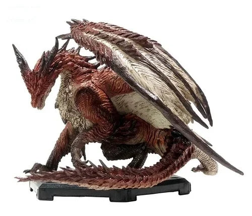Genuine Scale Model Monster Hunter Rise of Dawn Series Brilliant Black Dragon Safi'jiiva Action Figure Toys