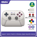 8BitDo - Pro 3 Bluetooth Controller for Switch 1/2 Windows, Apple, with TMR Joysticks, Switchable Triggers, Swappable Button