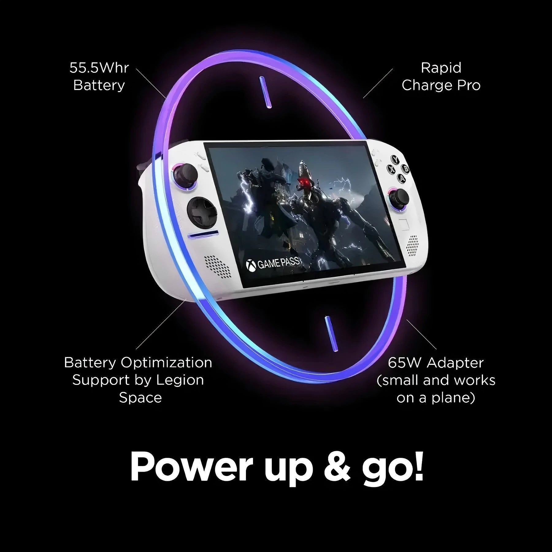 Lenovo Legion Go S 2025 Handheld-Spielkonsole für Lenovo 8 Zoll tragbarer Gaming-Laptop Ryzen Z2 GO 16 GB 512 GB 120 Hz 100 % sRGB 