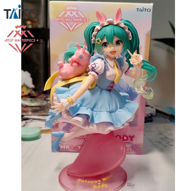 In Stock TAiTO AMP+ Hatsune Miku×Rody ~Fairy Tale Ver.~ PVC 17CM Anime Action Figures Model Collection Toy