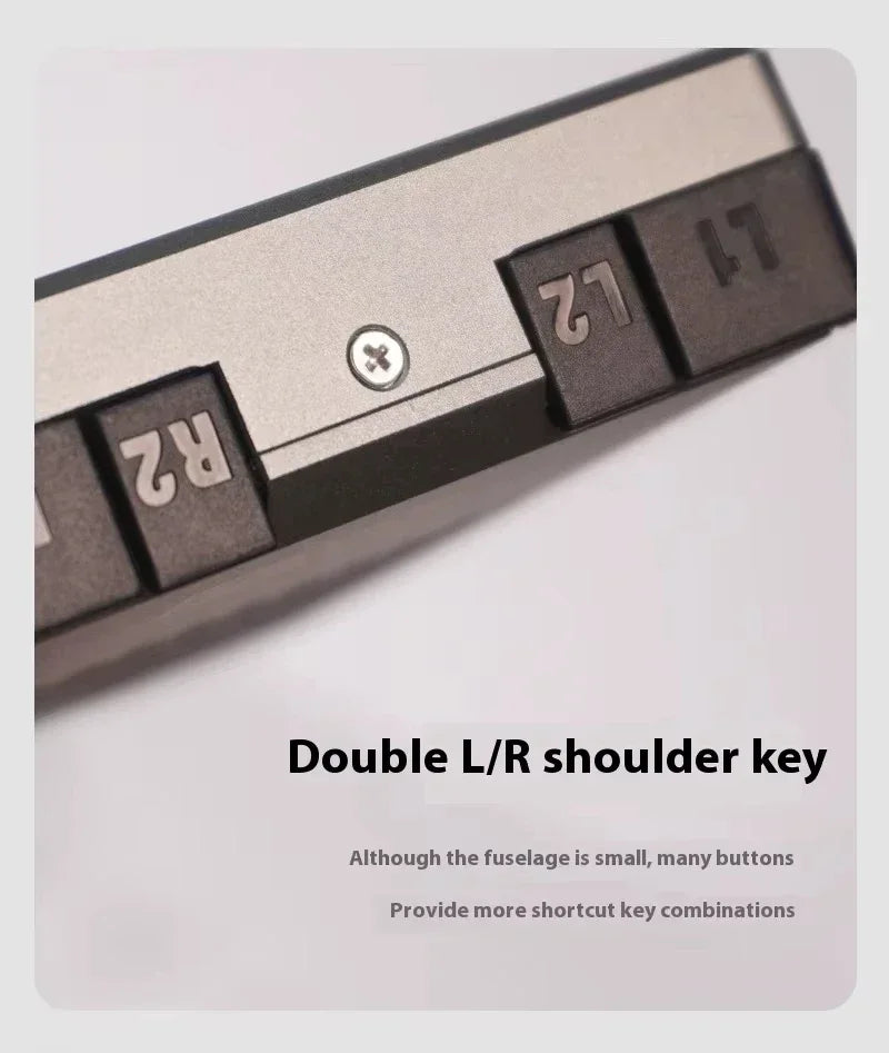 5000+ Spiele 2025 GKD Pixel 2 Handheld-Spielkonsole aus Metall, 2,4 Zoll IPS, 640 x 480, Retro, PSP, PSone, 64 GB, CNC, tragbar, Geburtstagsgeschenk