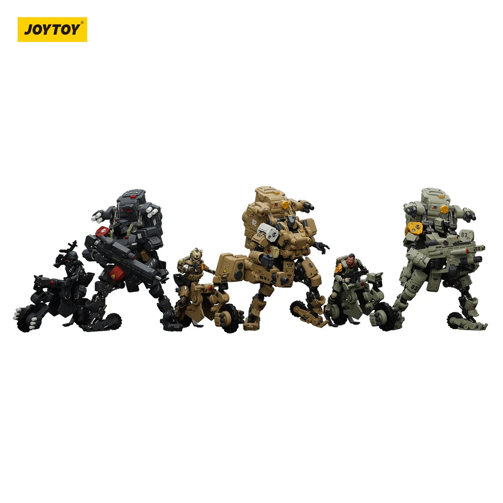JOYTOY 1/25 Action Figure Fear XS Mech Tactical Assault Night Raid Anime figures Toys Military Model