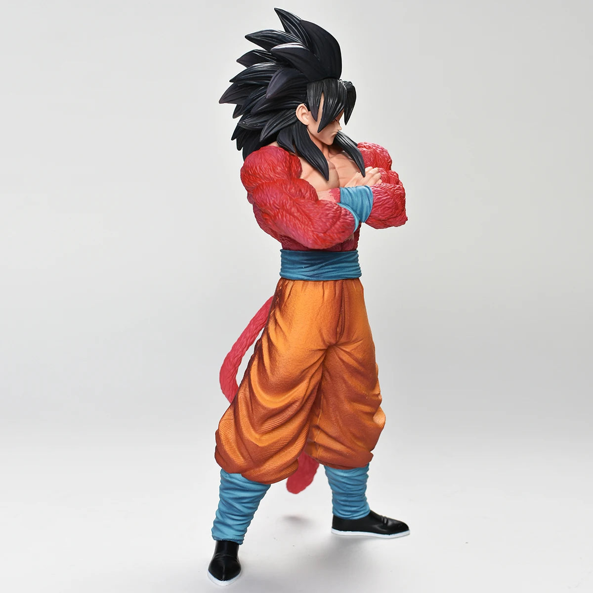 29cm/11.4in Anime Dragon Ball Z Figure Goku Super Saiyan 4 Action Figure Collectible Model Statue Toy Gift