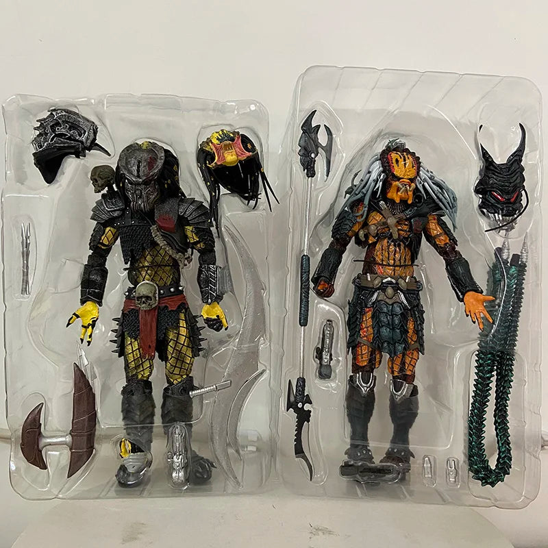 NECA Concrete Jungle Action Figure Warrior Hunter Chief Alien VS Predator Scarface Predator Deluxe Collectable Toy Gifts Dolls