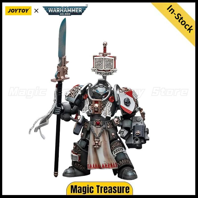 【In Stock】JOYTOY 1/18 Action Figure Warhammer 40K Grey Knights Terminator Jaric Thule Toy