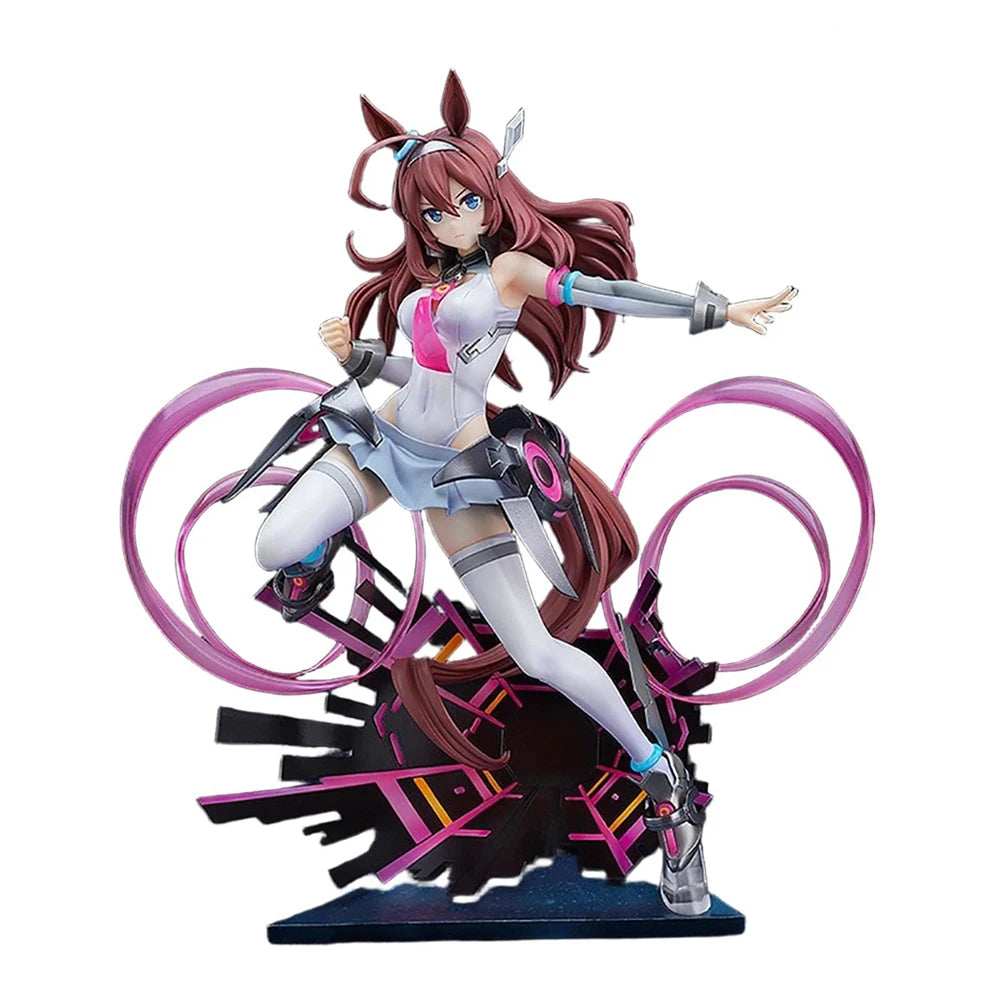Genuine GSC 1/7 Scale Figure Umamusume Pretty Derby Mihono Bourbon The Chestnut Cyborg Original Statue Model