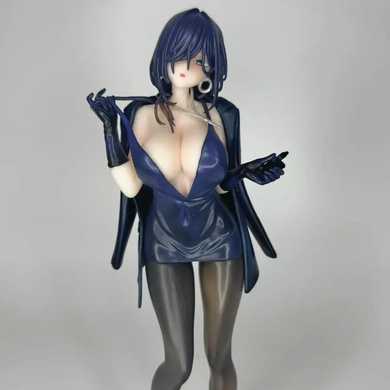 Hot Sale Ishimi Yokoyama Black Dress Detachable Cloak Anime Girl Figure PVC Collectible Desktop Decor Gift for Anime Fans