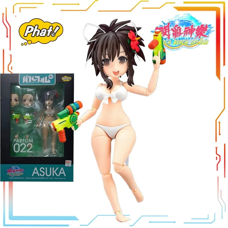 Phat! Original Parfom Finished Product Movable Exquisite Doll Series Senran Kagura Anime Action Figure Toys Model Gifts for Boys