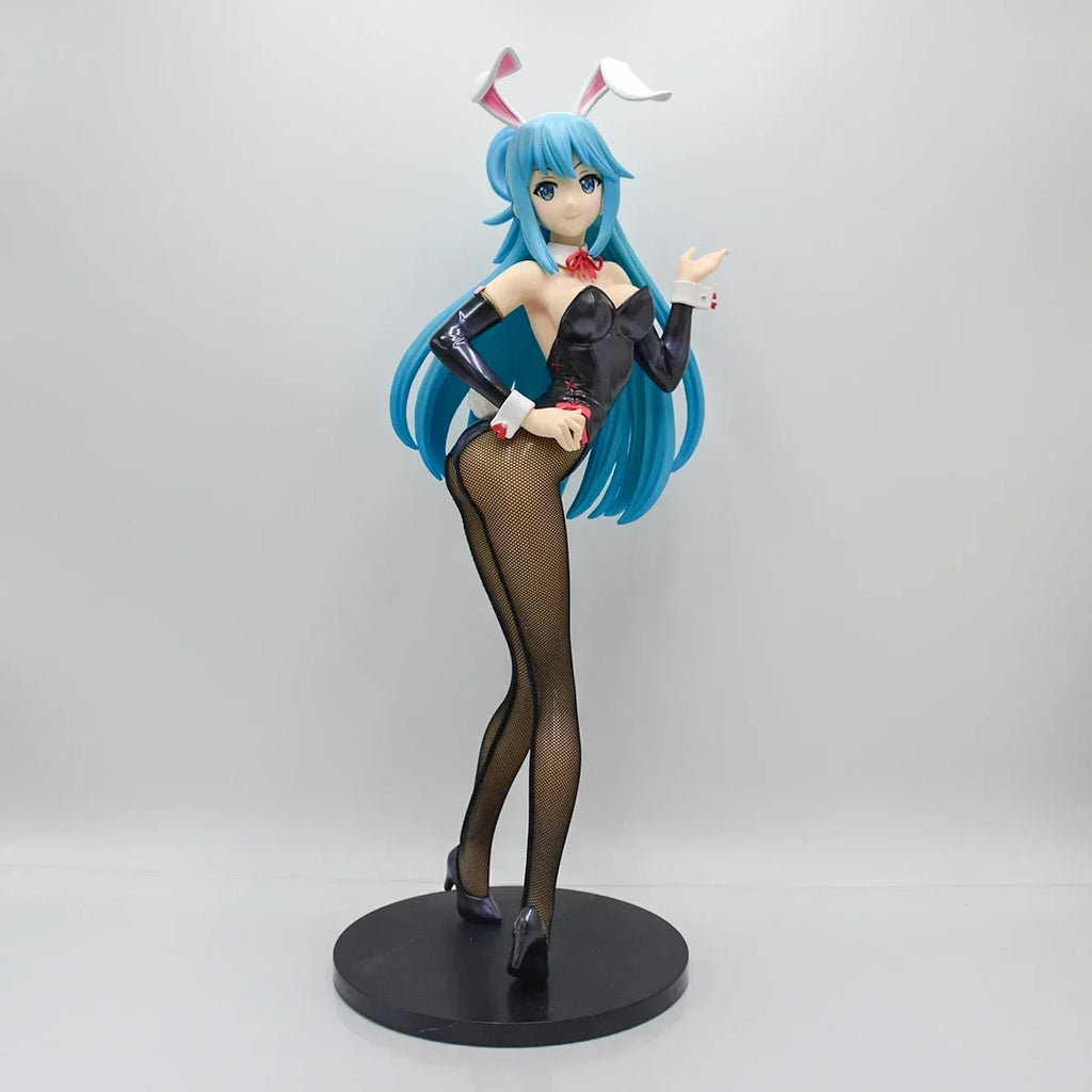 29cm Ikomochi Original Character Black Bunny Aoi Anime Girl Figure White Bunny Natsume Action Figure Adult Sexy Model Toys Gifts