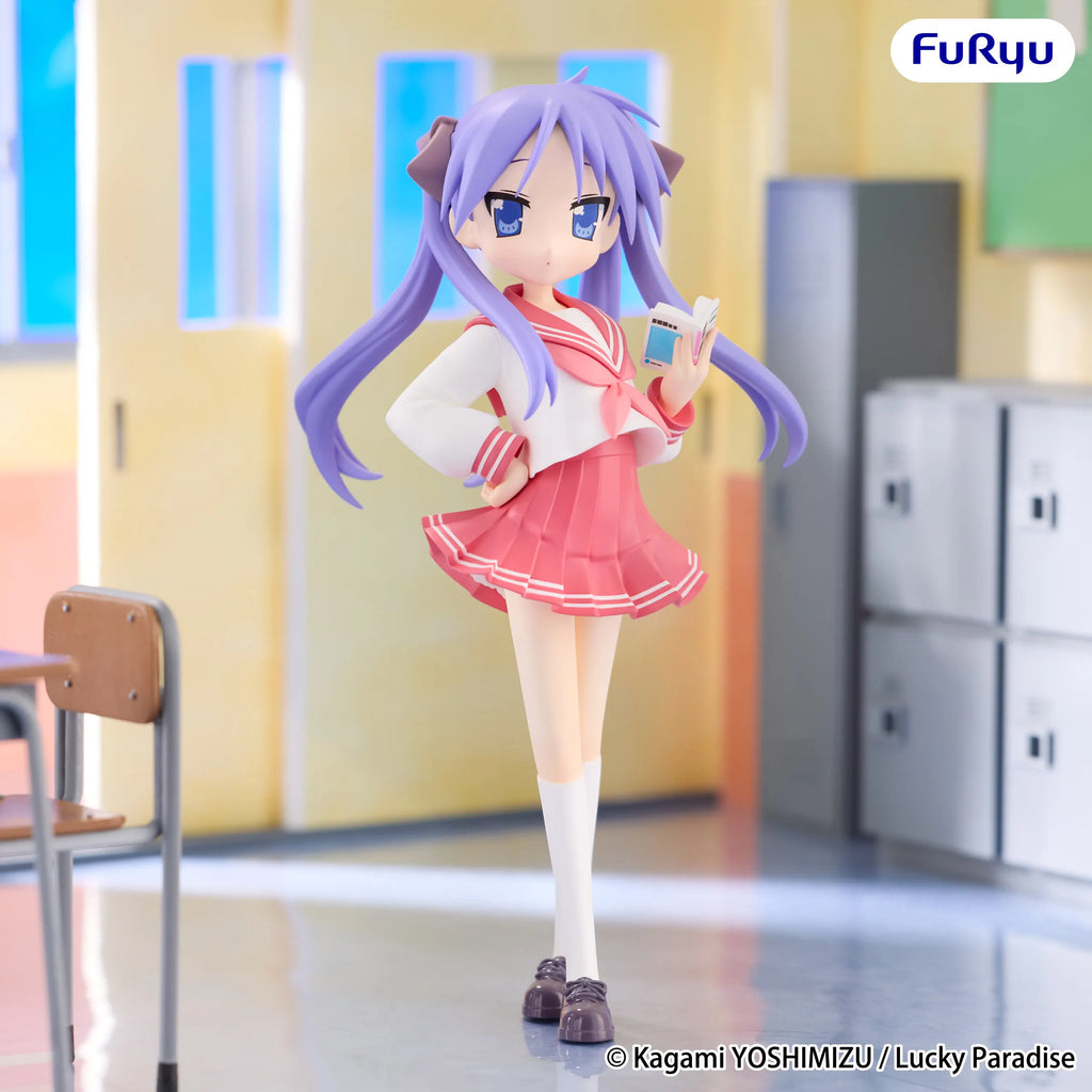 Furyu Lucky Star Anime Izumi Konata Hiiragi Tsukasa Hiiragi Kagami Trio-Try-iT Action Figures Model Figurine Original Figuarts