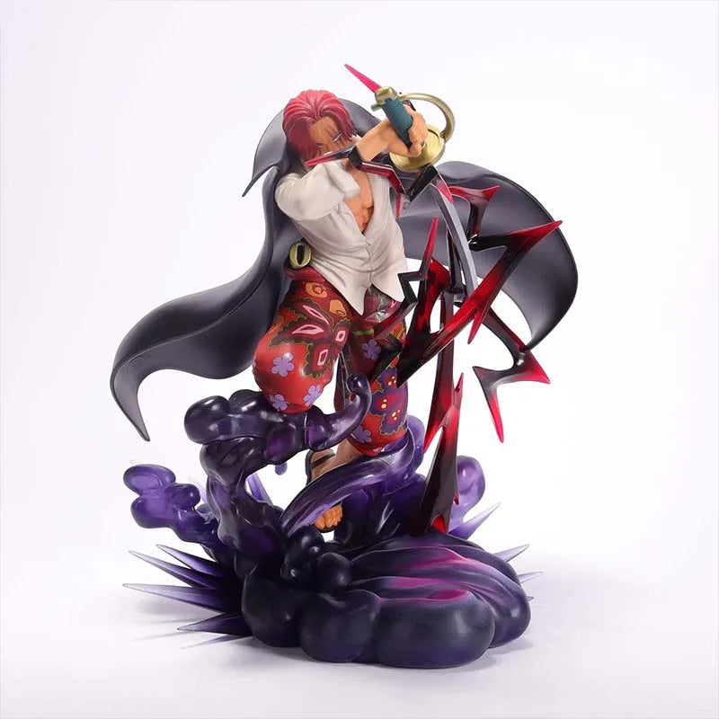 Bandai One Piece Anime Figure Figuarts ZERO Shanks Divine Departure Extra Battle Collectibles Model Action Figures Toys Boys Gif
