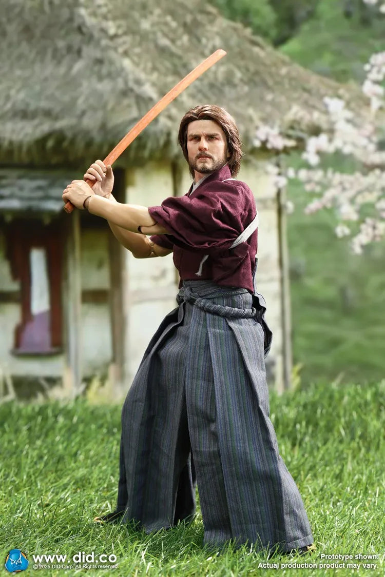 DID NS80186 1/6 US Infantry Captain Nathan Cloth Action Figure Mini Samauri Sword Ornament 12" Male Figurine Model Collection