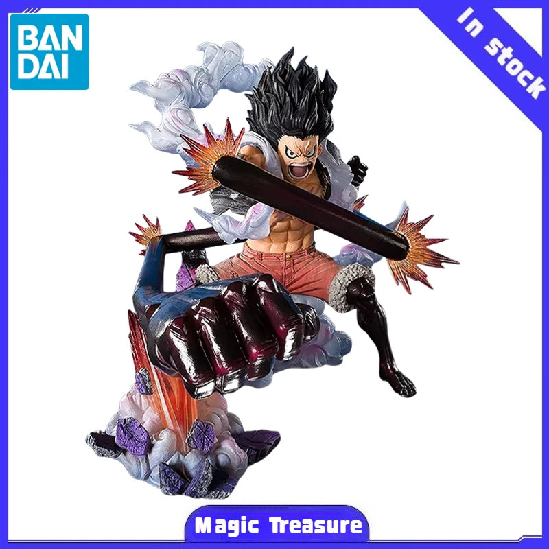 【MT】Original Bandai FiguartsZERO ONE PIECE Monkey D. Luffy Fourth Gear Great Snake Man · King Snake Action Figure Toy