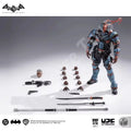 LPZZ ROUNO CUEURE DC002 1/12 Deathstroke Arkham Knight Finished Module Movable Batman Model 6-inches Action Anime Figure Toys