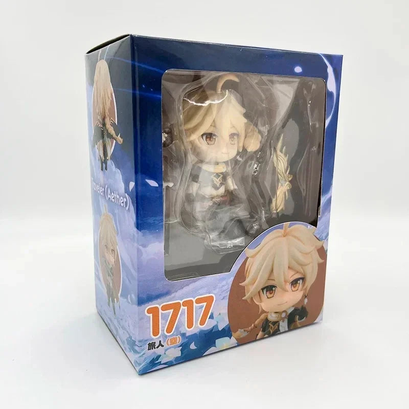 15cm Figma #548 Mona Anime Figure Mona Mirror Reflection of Doom Action Figure #1718 Traveler Figure Collectible Model Toys Gift