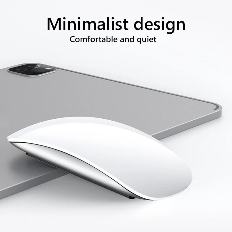 Xiaomi Drahtlose Bluetooth Computer Maus Magie Dual-Modus Stille Wiederaufladbare Touch Schlank Ergonomische PC Mäuse Für Apple Macbook Air