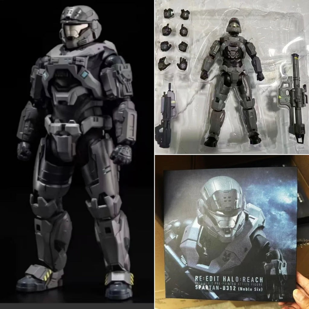 1/12 RE:EDIT Halo:Reach EMILE-A239 JUN-A266 SCALE PRE-PAINTED KO Action Figures EXCLUSIVE EDITION Desktop Decoration Toy Gifts