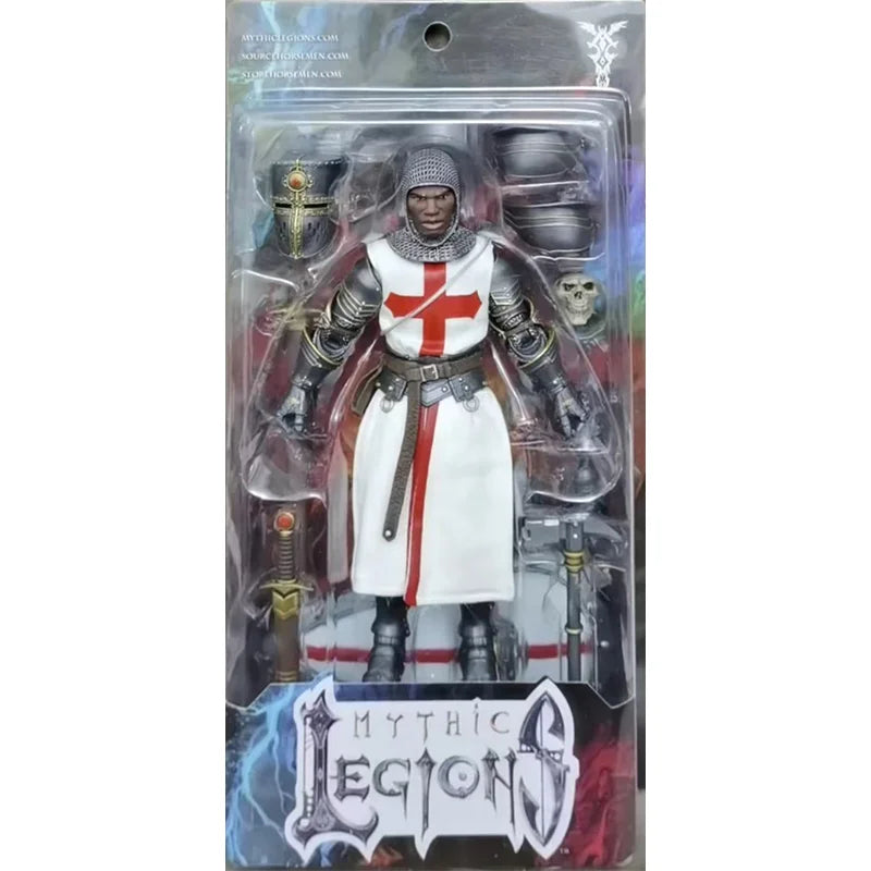 In Stock 100% Original Four Horsemen Mythic Legions Necronominus Sir Elijah Anime Figure Collectible Model Toy for Display