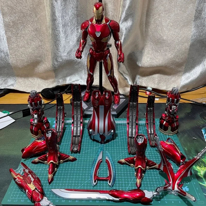 in stock Iron Man Mor Storm E-Model Mk50 Action Figure 1/9 Scale Assembly Figurine Model Gift Toy Collectible Model Toy Gift
