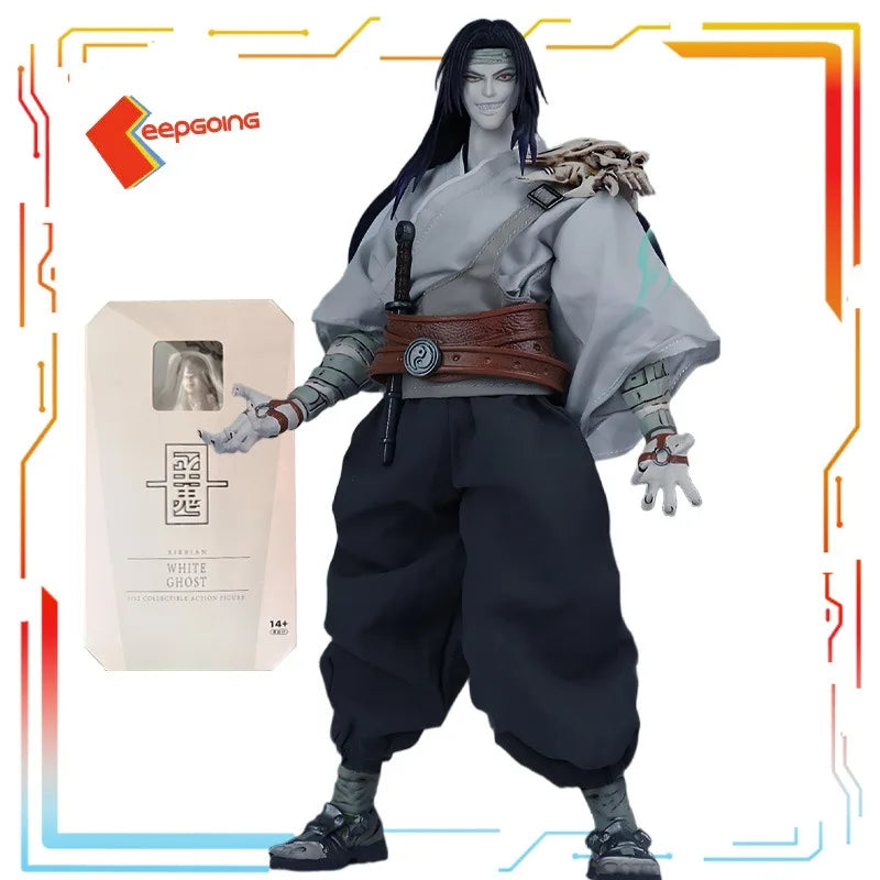 In Stock KEEPGOING Original Ghosts Series Black and White Impermanence Action Figure Model Toys Collectible Model Gifts for Boys