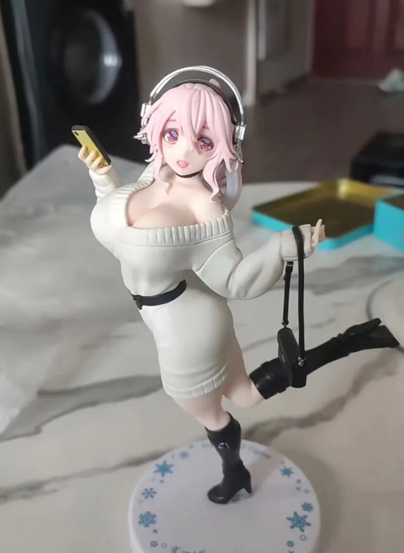 21cm 2025 NEW Japanese original anime figure Super Sonico action figure collectible model toys for boys