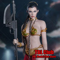 MT2021-08 1/6 Scale Leia Planet Princess Head Sculpture Clothes Accessories Set Fit 12'' PH S12D Female Action Figure Body