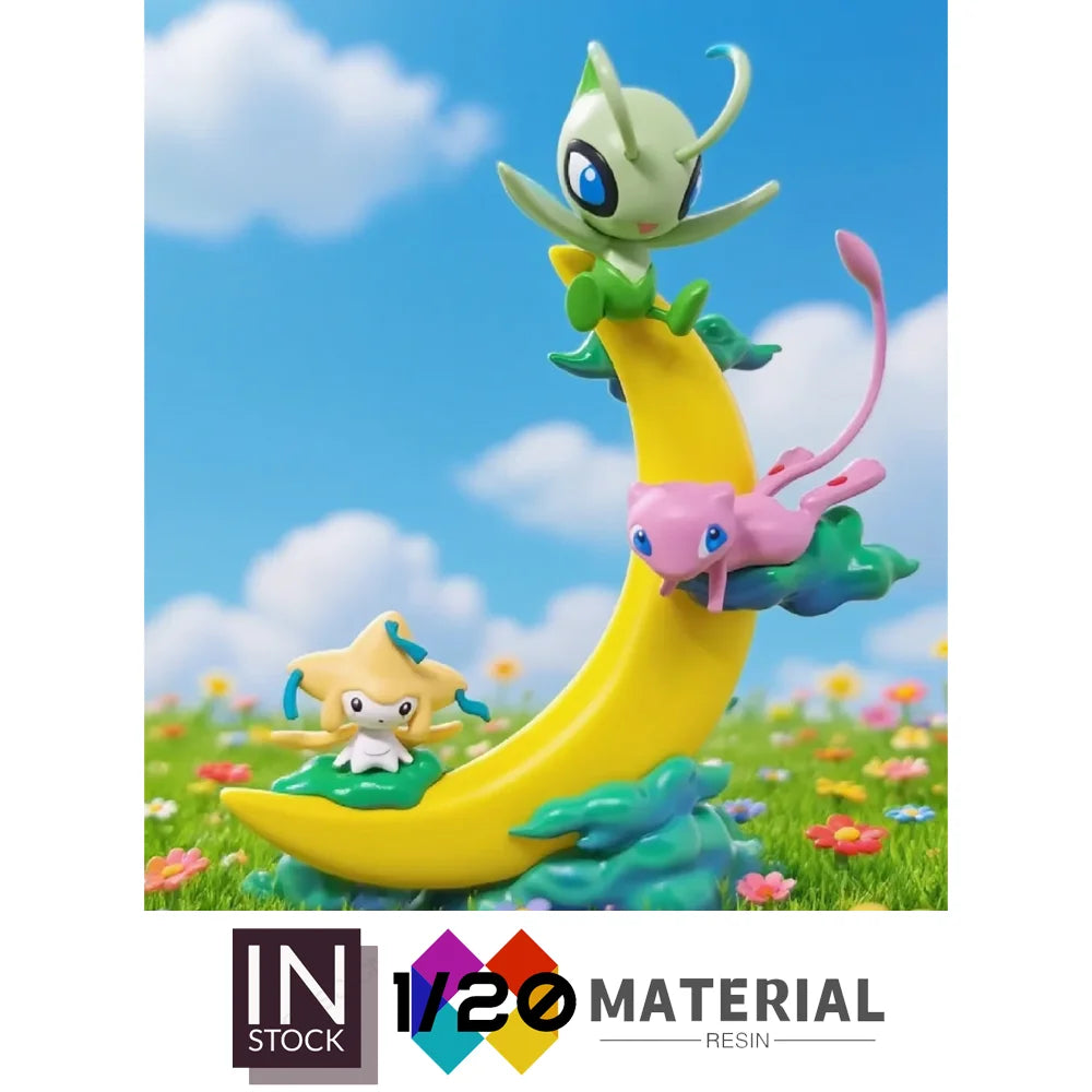 [In Stock]1/20 Resin Scale World [FOG] - Mew & Celebi & Jirachi[Split RE-MENT]