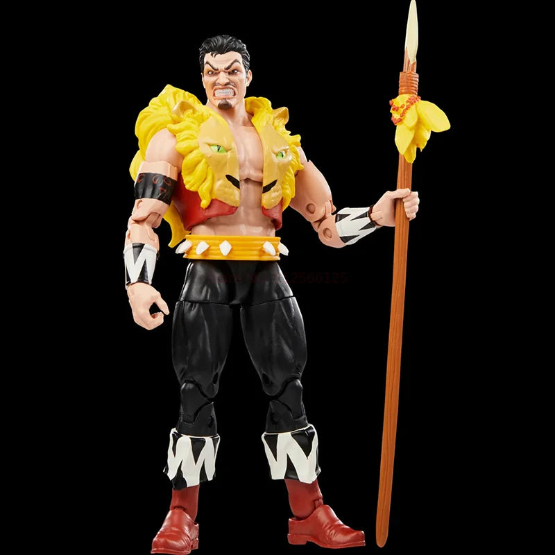 Ko Ml Legends Spiderman Enemies Kraven Action Figures Toys 6 Inch Sergei Kravinoff Movable Statues Model Collectibles Gifts