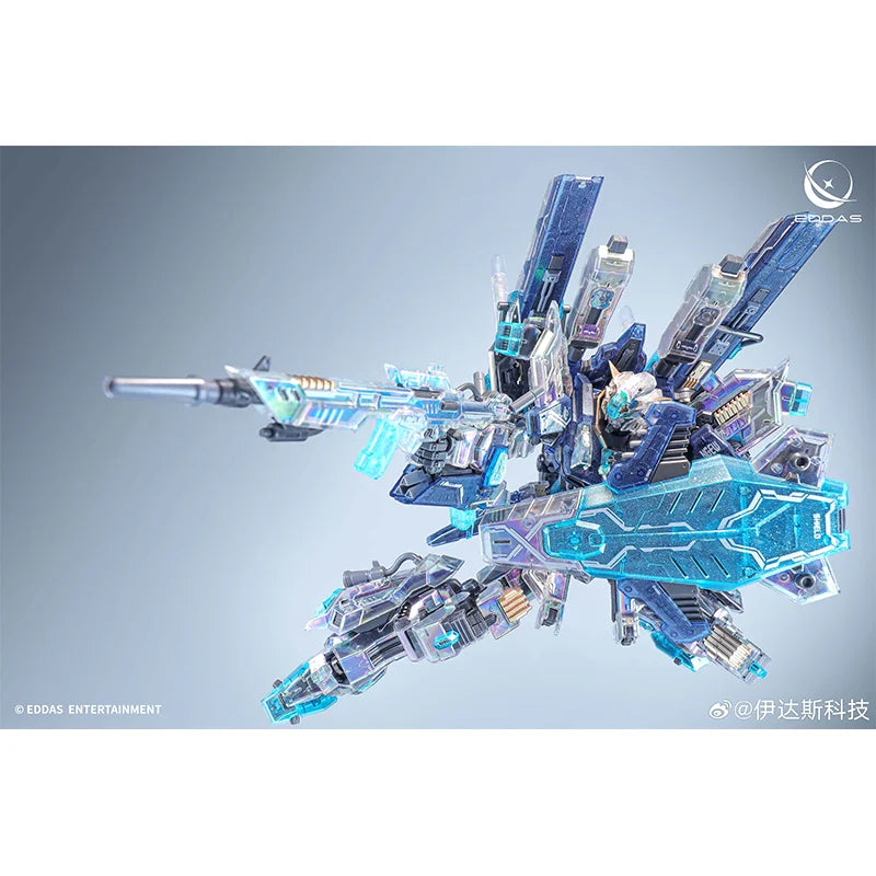 In Stock EDDAS Model Asgard MG 1/100 Hologram Ver. Assembly Model Kit Toy Special Clear Color Action Figure Model Kits Gifts