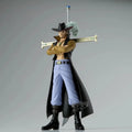 Bandai Original Banpresto Anime ONE PIECE DXF Falkenauge Mihawk PVC Action Figure Sammeln Modell Spielzeug Geschenke