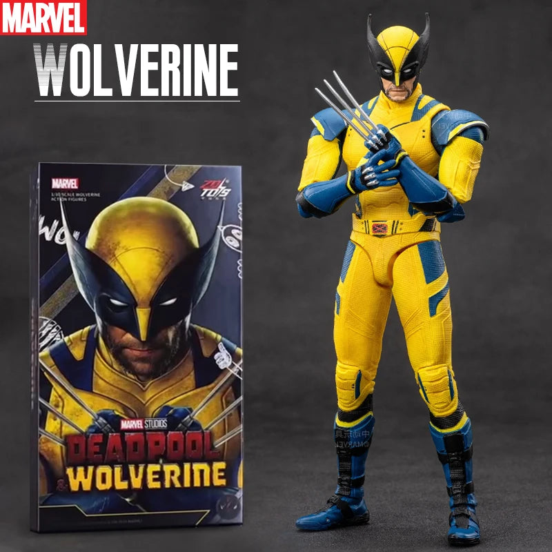 Нов ZD Toys Дедпул и Върколак Модел 7 инча 1/10 Екшън Фигурки Върколак Модел Дедпул Marvel Супергерои Колекция Модел Подаръчен