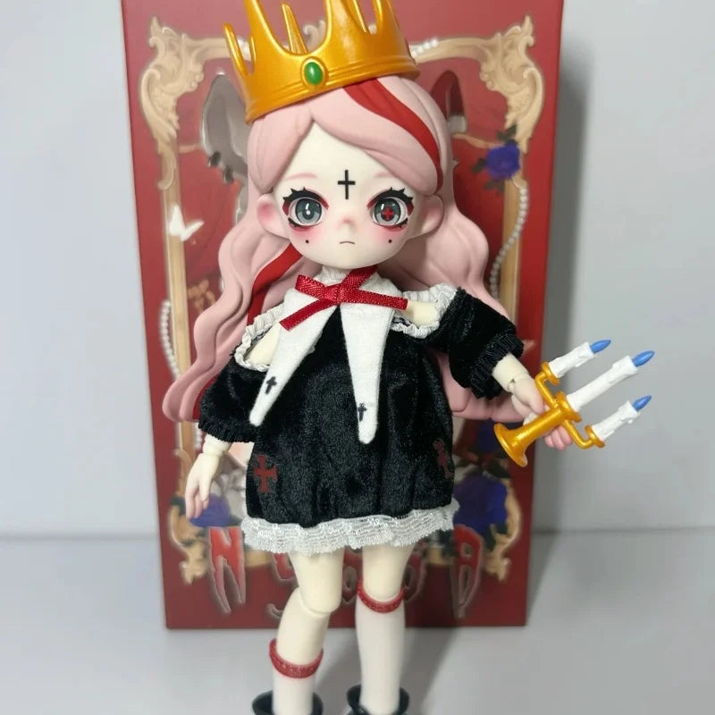 Nyssa Freakish Nightmares Series Blind Box Movable Doll 1/12 Point BJD Action Figure Surprise Desk Ornament Collection Toy Gifts