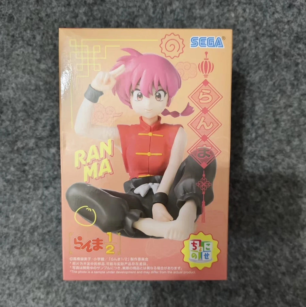 Genuine Sega Ranma 1/2 Luminasta PM Figure Shampoo Saotome Ranma Tendou Akane Original Anime Figure Model Collector Figurine Toy