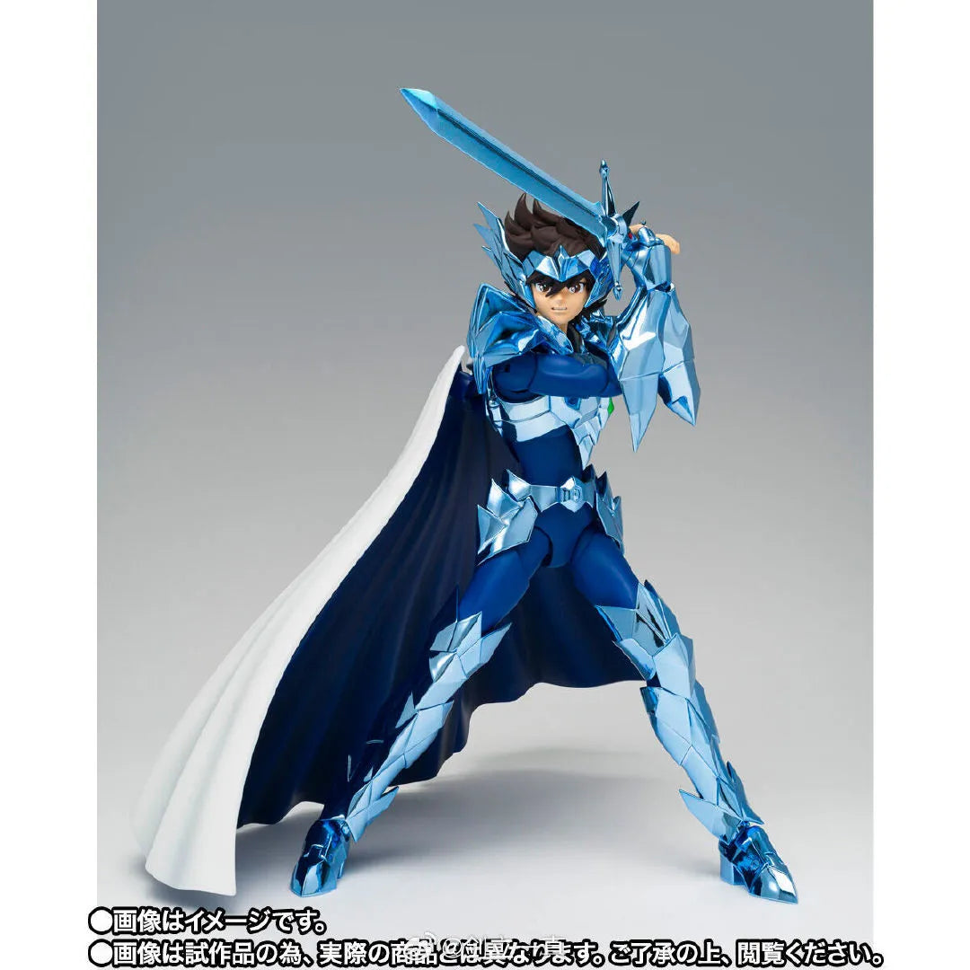 In Stock Bandai Genuine Soul Limited Saint Cloth Myth EX Odin Seiya Blue Odin Robe Alloy Action Figure Collection Gift