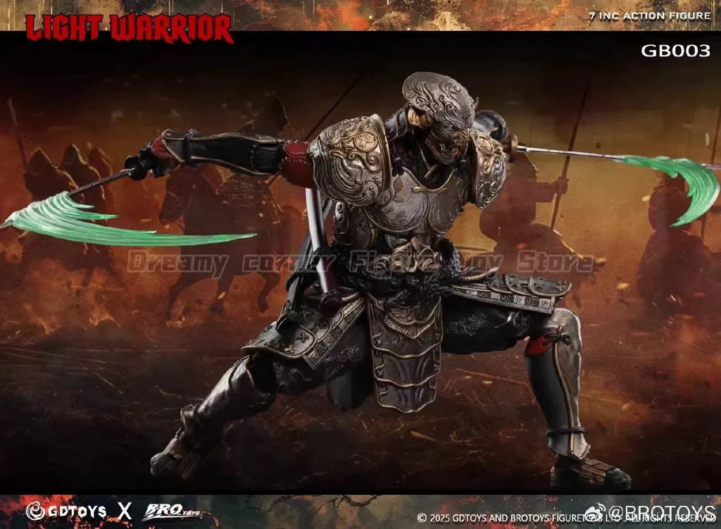 【Pre-sale】Original BROTOYS GB003 LIGHT WARRIOR 1/12 Action Figure Collection Ornament Model