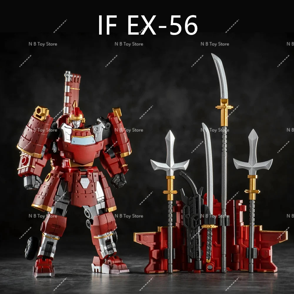 Transformation Iron Factory IF EX-56 EX56 Tetsybe Mini Samurai Action Figure with Box
