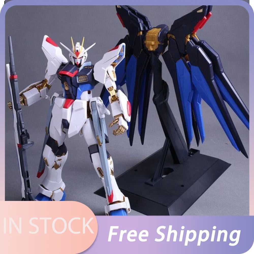 In Stock PG 1/60 DABAN Strike Freedom Assembly Model Kit with Head Led ZGMF-X10A Plastic Model Kits Action Figures Toys Gifts