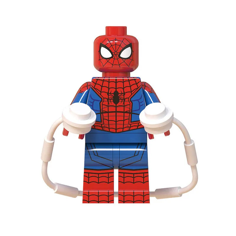 Hot 5cm Marvel Spider-Man Venom Green Goblin Building Block Figures Assembleable Figure Desktop Ornament Decorations Best Gifts