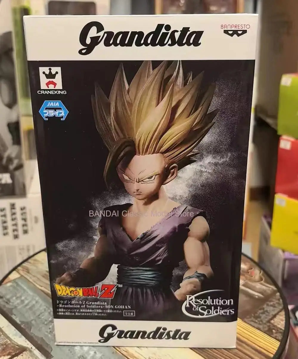 100% Original in Stock Bandai Spirits BANPRESTO Grandista Dragon Ball Z Son Gohan SSJ2 Collection Series Anime Figure Model Toys