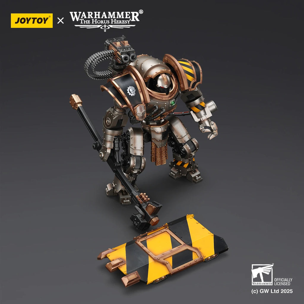 JOYTOY Warhammer 40K 1/18 Iron Warriors Iron Circle Domitar-Ferrum Class Battle-automata Action Figure Model Toy Collectors