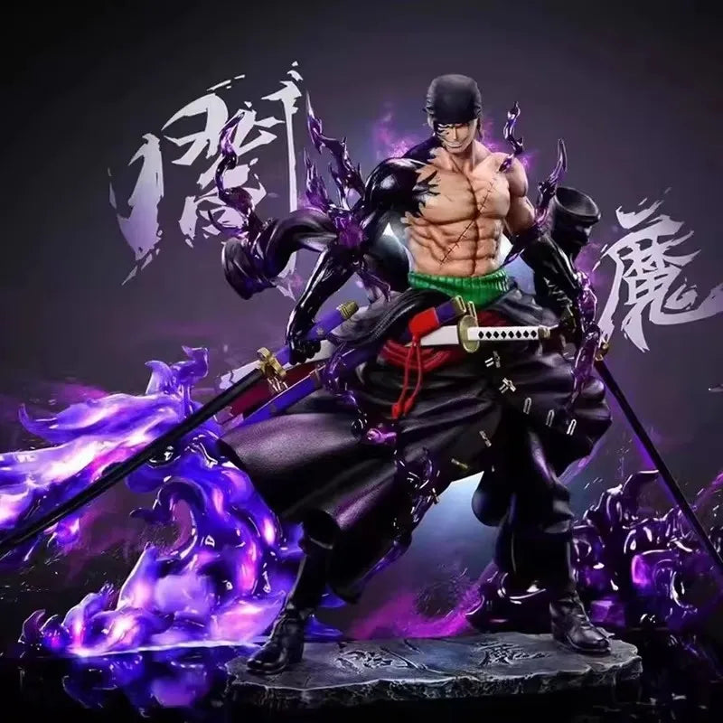 25 cm One Piece Zoro Figuren Sky Painting Roronoa Zoro Actionfiguren Anime PVC Sammlung Modell Spielzeug Desktop Dekoration Geschenke